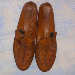Vintage leather loafers